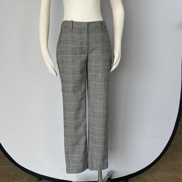 NWOT WHBM Plaid Slim Ankle Pants Size 2 - Picture 4 of 14